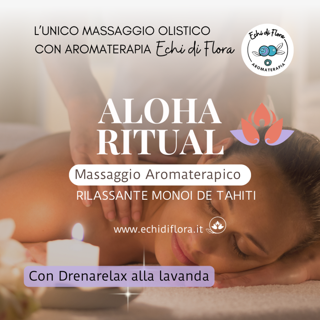 Rituale rilassante drenante aloha ritual