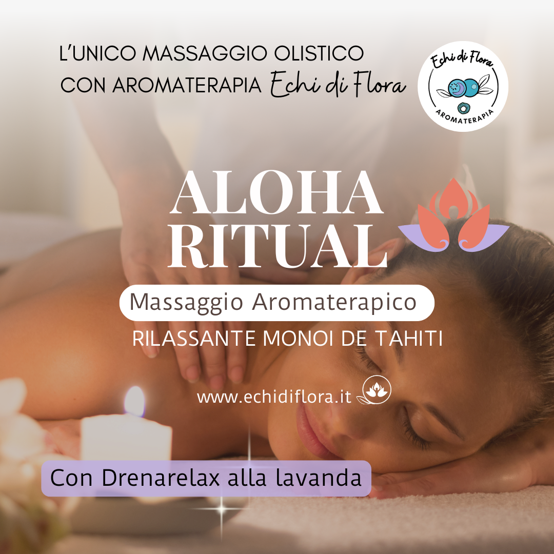 Rituale rilassante drenante aloha ritual